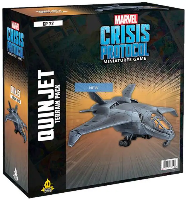 Marvel Crisis Protocol Quinjet Terrain Pack