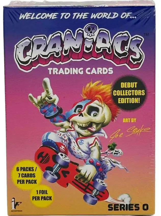 Craniacs 2023 Series 0 Trading Card HOBBY BLASTER Box 6 Packs Ira ...