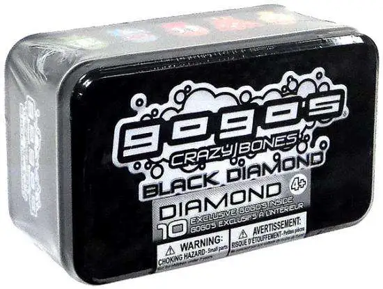 Crazy Bones Gogo's Black Diamond Black Diamond Exclusive Tin