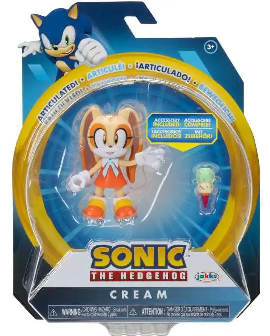 Sonic - Ray - Peluche de 23 cm, Sonic the Hedgehog