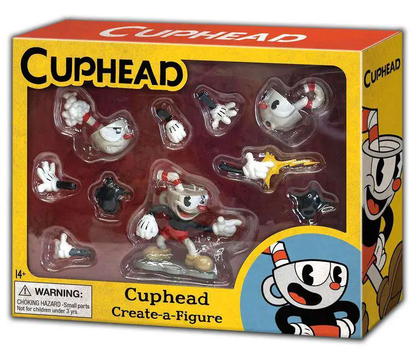 Cuphead Create-a-Figure Cuphead 3.5 Action Figure ToyNK Toys