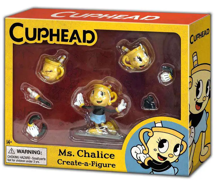 Cuphead Create-a-Figure Ms. Chalice Action Figure
