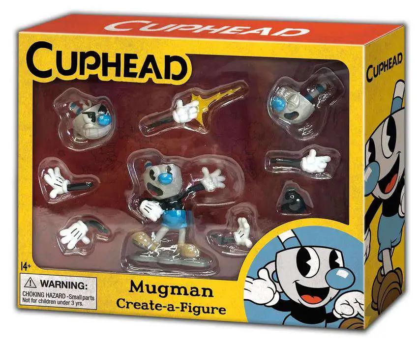 Cuphead Create-a-Figure Mugman Action Figure (Pre-Order ships January)