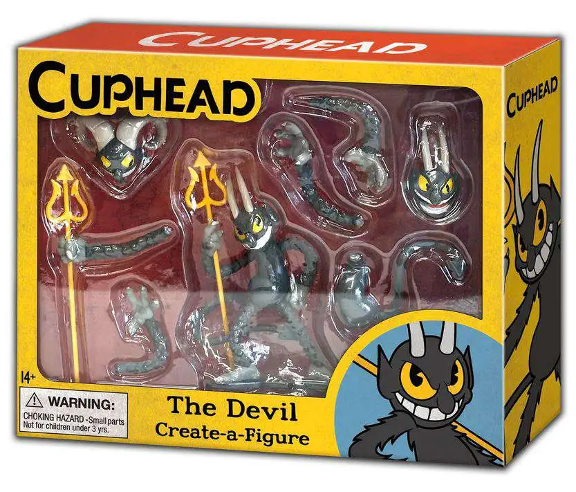 Cuphead Create-a-Figure The Devil Action Figure