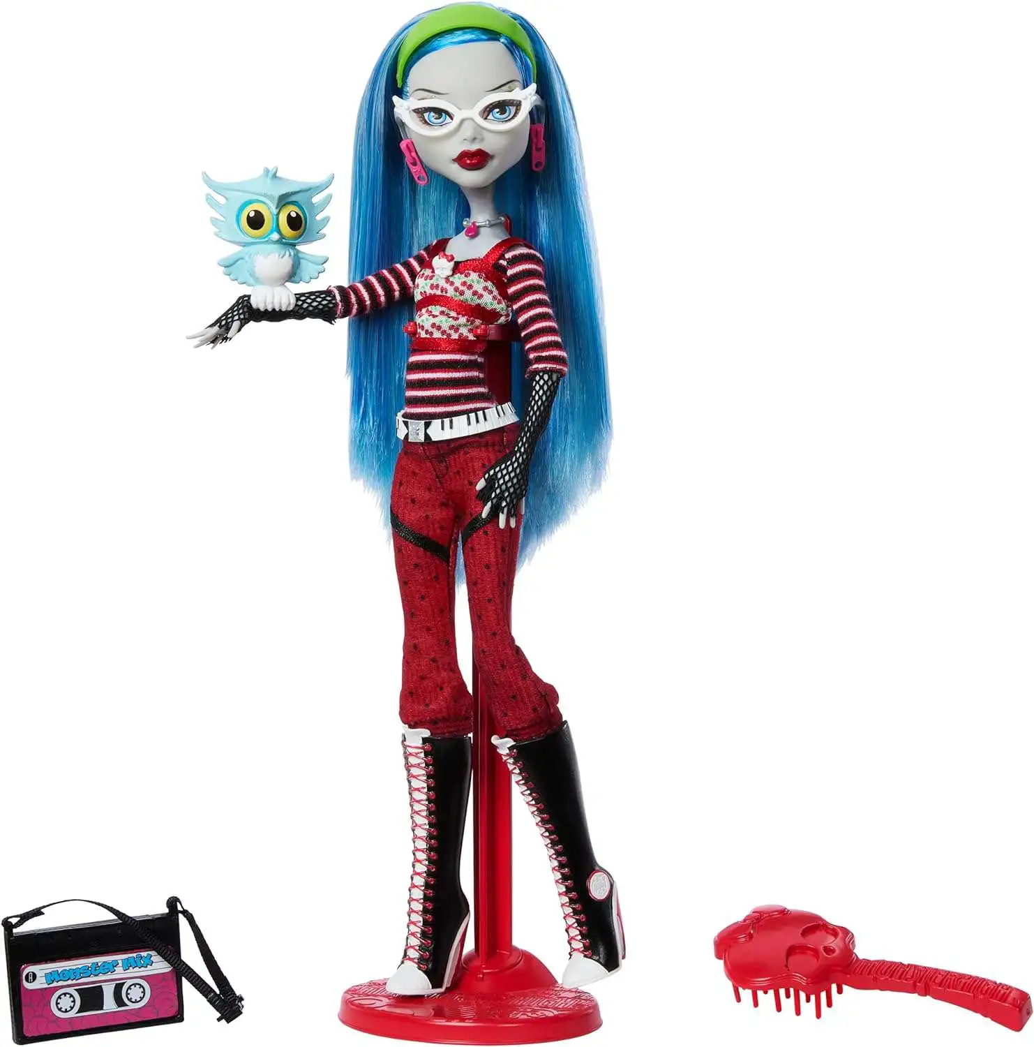 Monster High Booriginal Creeproduction Ghoulia Yelps Doll [with Sir Hoots A Lot]