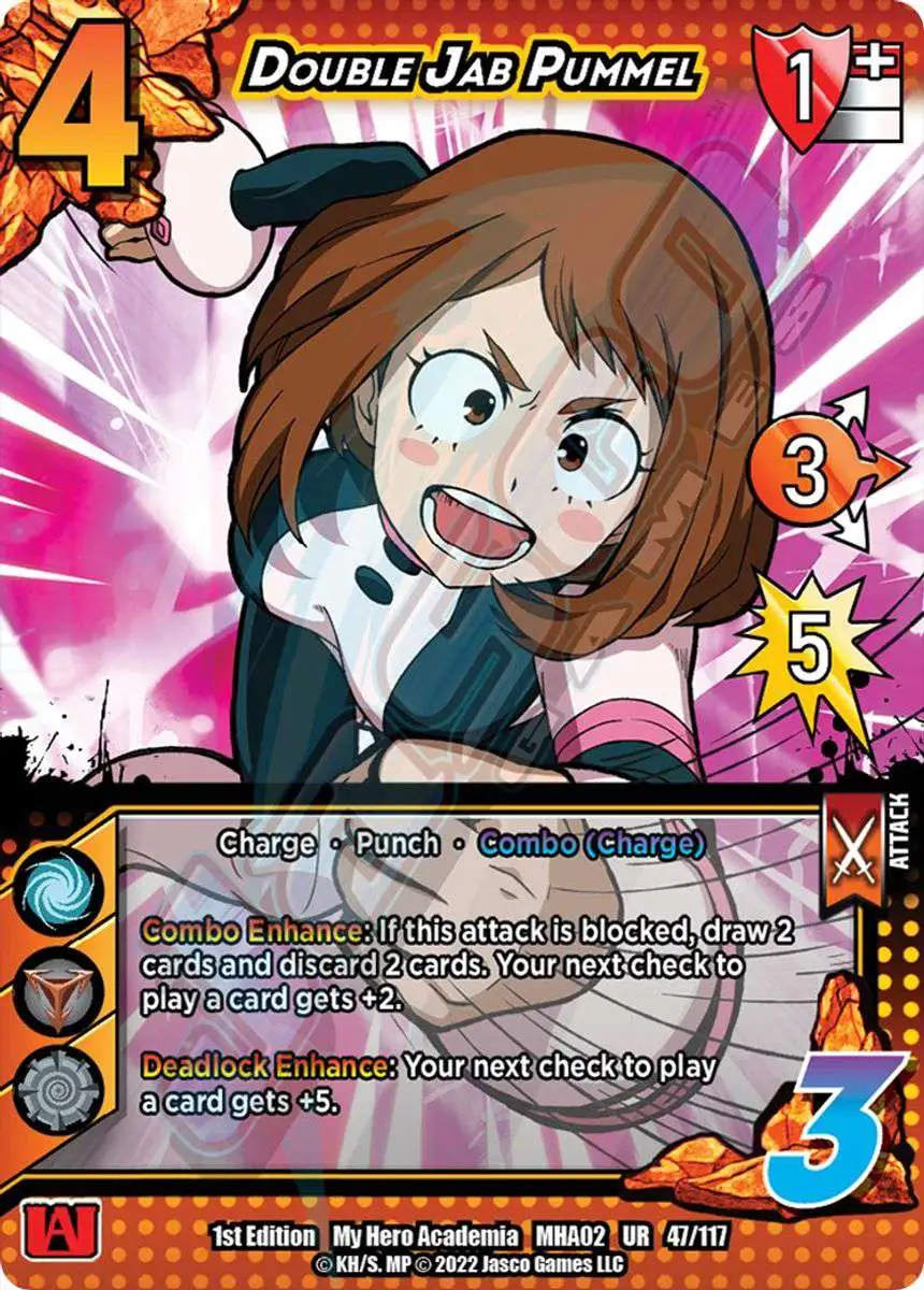 mha pokemon cards Deku My Hero Academia Token with Yugioh Back  Domino City Gaming If you have 10 or less health My Hero Academia Collectible Card