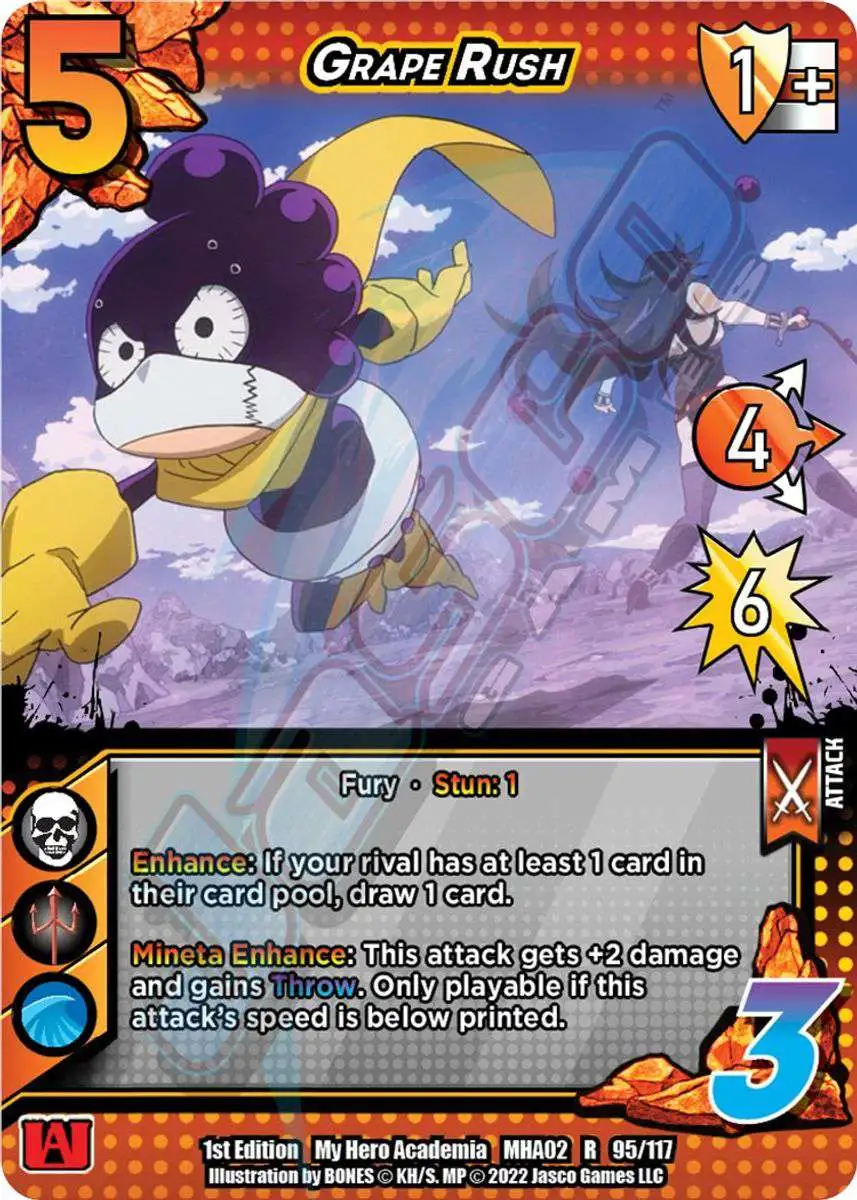 My Hero Academia Collectible Card Game Series 2 Crimson Rampage Single ...