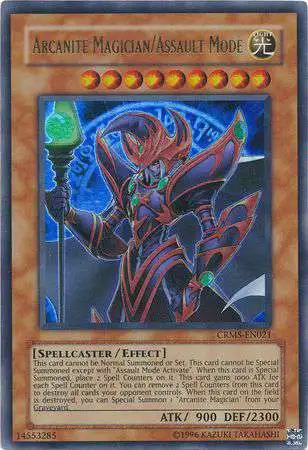 YuGiOh YuGiOh 5Ds Crimson Crisis Single Card Ultra Rare Arcanite  MagicianAssault Mode CRMS-EN021 - ToyWiz