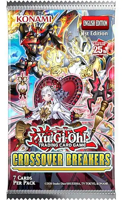 YuGiOh Crossover Breakers Booster Pack [7 Cards] (Pre-Order ships December)