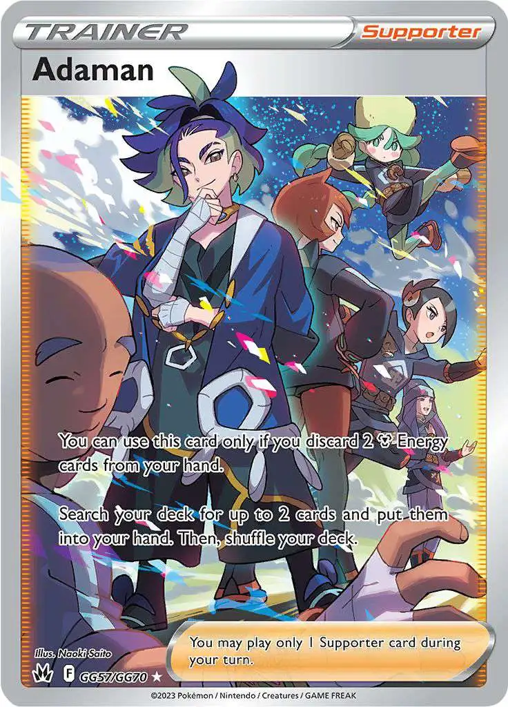 Pokemon Trading Card Game Crown Zenith Ultra Rare Adaman GG57 [Galarian Gallery]