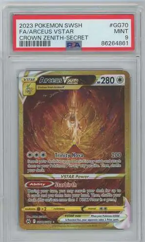 Reserved* Single Card Arceus Vstar GOLD deals