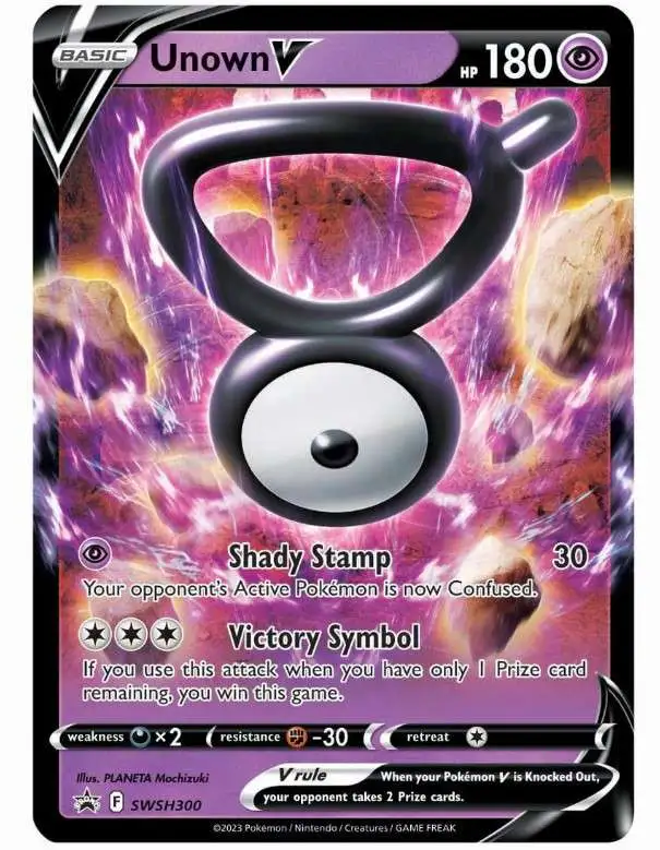 Pokemon Crown Zenith Unown V Lugia V Exclusive Special Pokemon Crown Zenith Unown V Lugia V Exclusive Special