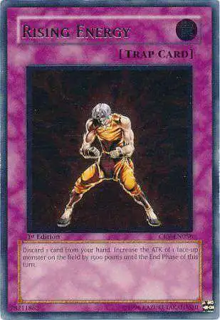 YuGiOh Cybernetic Revolution Ultimate Rare Rising Energy CRV-EN056