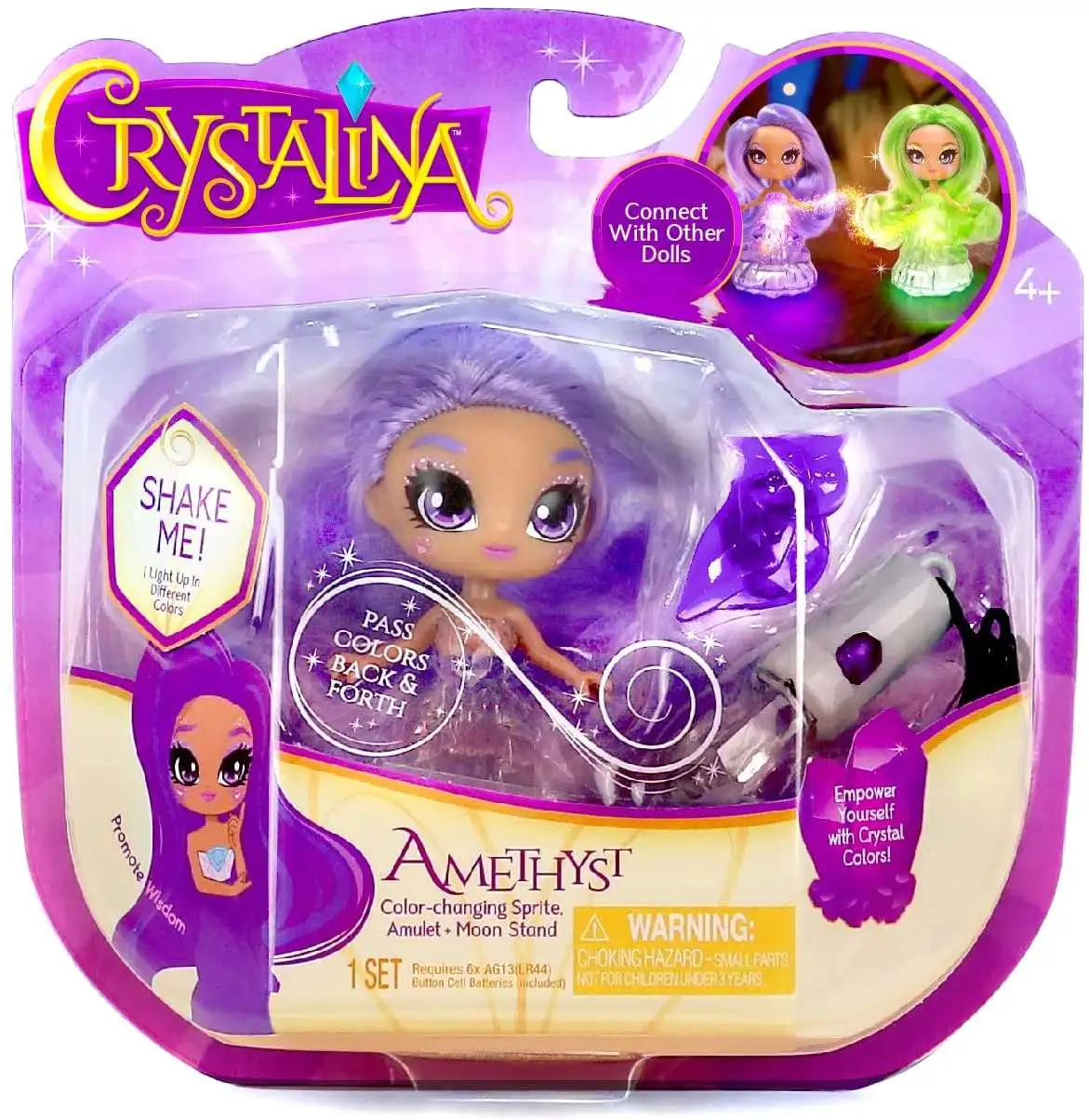 Crystalina Amethyst Figure Skyrocket - ToyWiz