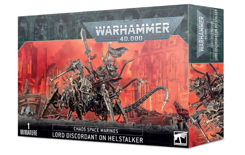 Warhammer 40,000 Chaos Space Marines Lord Discordant on Helstalker