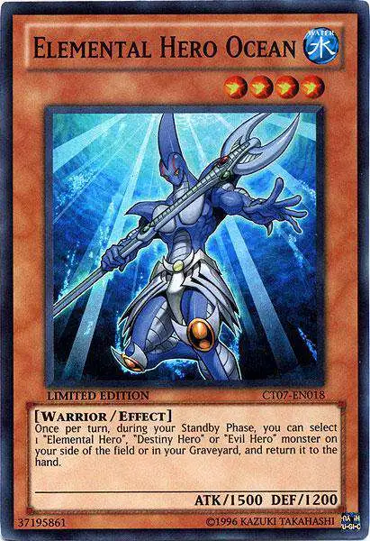 YuGiOh YuGiOh 5D's 2010 Collector Tin Super Rare Elemental Hero Ocean CT07-EN018