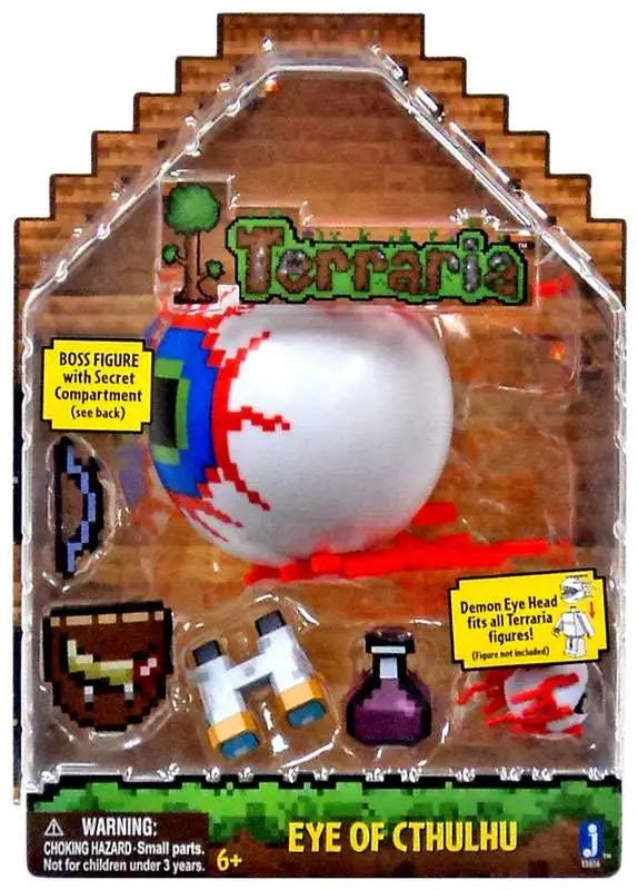 Terraria Deluxe Eye of Cthulhu Boss Action Figure Pack Jazwares