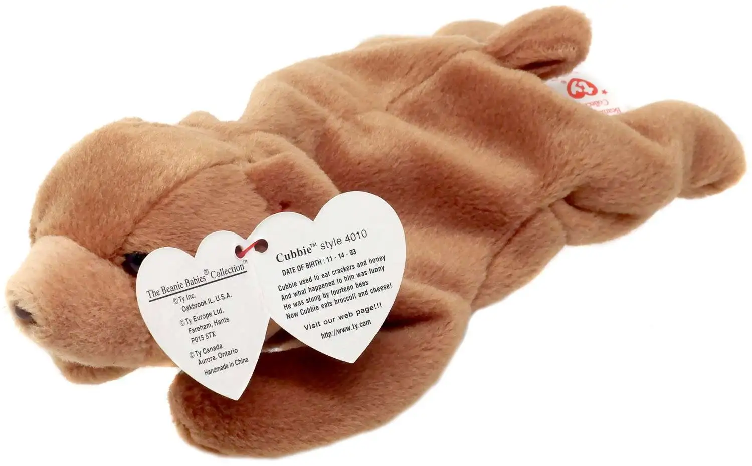 Cubbie beanie baby clearance errors