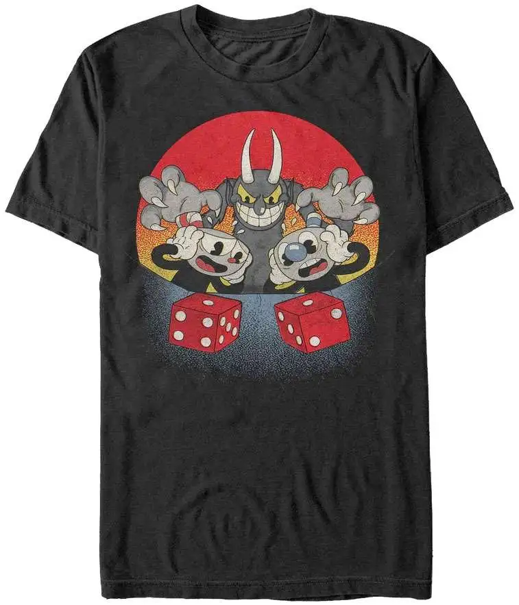 Cuphead Snake Eyes T-Shirt [Large]