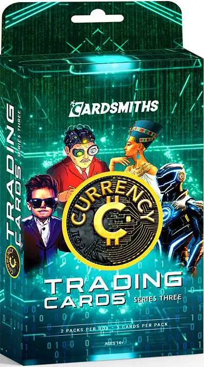 Currency Series 3 Trading Card COLLECTOR Box [2 Packs]