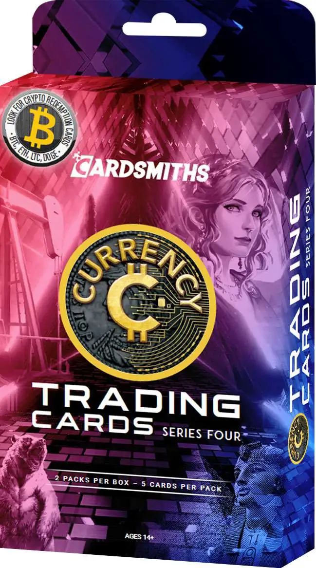 Currency Series 4 Trading Card COLLECTOR Box [2 Packs]