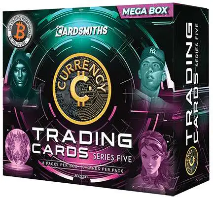 Currency Series 5 Trading Card MEGA Box [8 Packs]