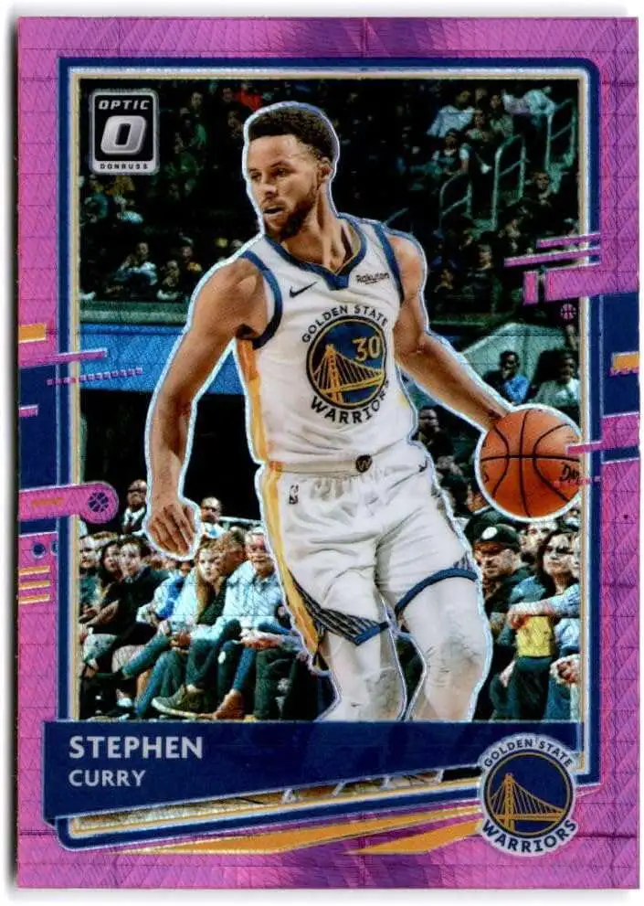 NBA 2020-21 Panini Donruss Optic Pink Hyper Stephen Curry #17