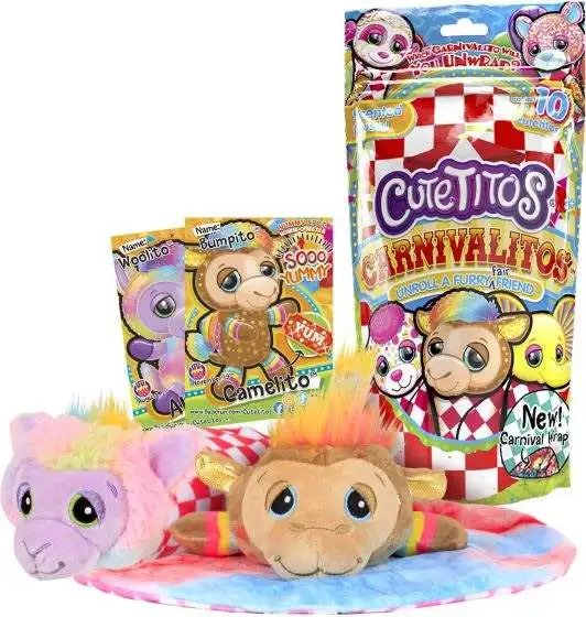 Cutetitos Mini Plush Carnivalitos Carnivalitos 7.5-Inch Mystery Pack