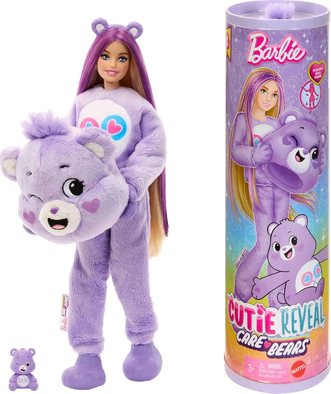 Barbie Cutie Reveal Care Bears Share Bear Surprise Doll [Damaged Package]