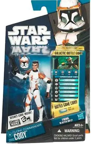 Star Wars Clone Wars 2010 Commander Cody 3.75 Action Figure CW03 - ToyWiz