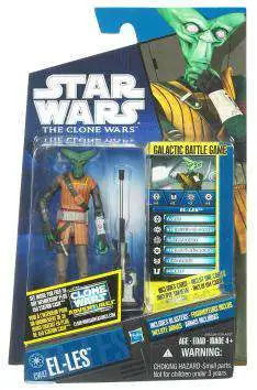 Star Wars Clone Wars 2011 El-Les Action Figure CW47