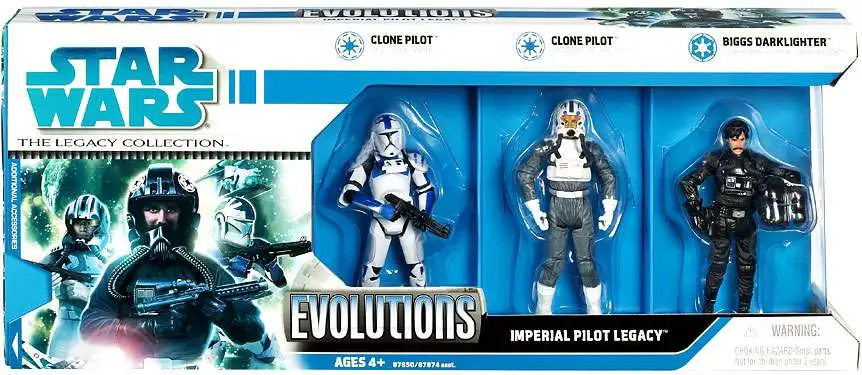 Hasbro Star Wars The Legacy Collection Imperial Evo Trooper Action Figure for sale online 