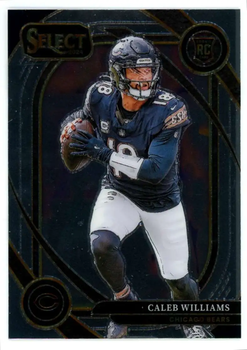 NFL 2024 Panini Select Football Base Club Level Caleb Williams #216 [Rookie]