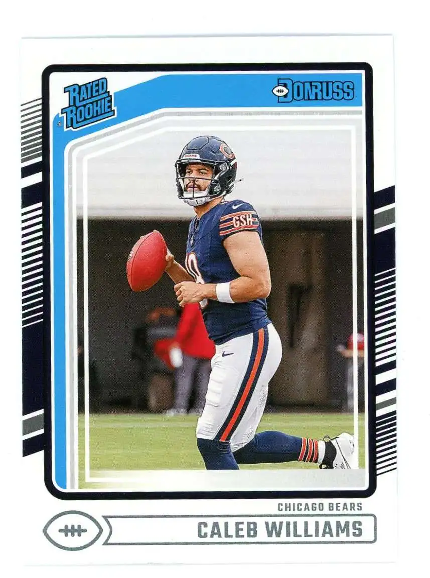 NFL 2024 Panini Donruss Football Caleb Williams #327 [Rated Rookie]