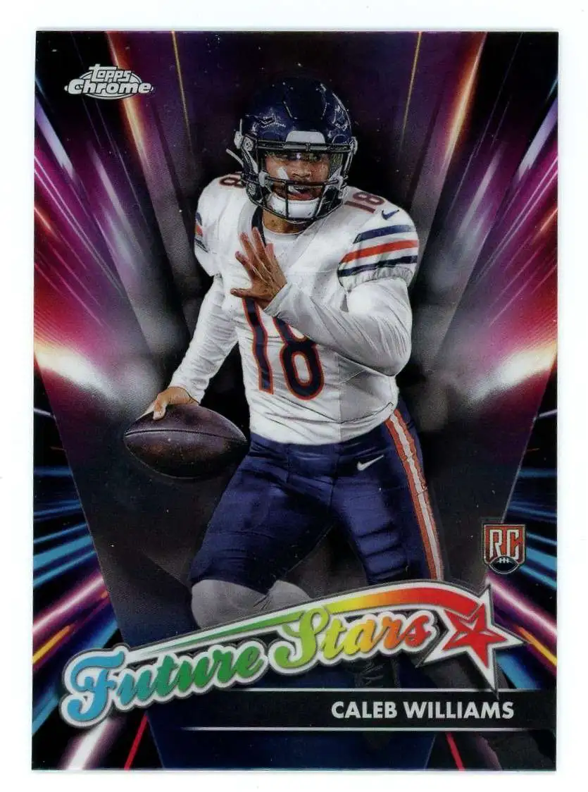 NFL 2024 Topps Chrome Football Future Stars Caleb Williams FS-1 [Rookie]