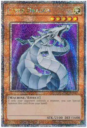 YuGiOh Trading Card Game 25th Anniversary Quarter Century Secret Rare Cyber Dragon TN23-EN005