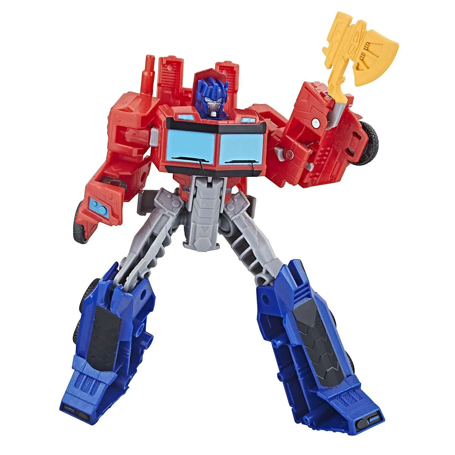 Transformers Cyberverse Scout Class Energon Axe Attack Optimus Prime Figure 
