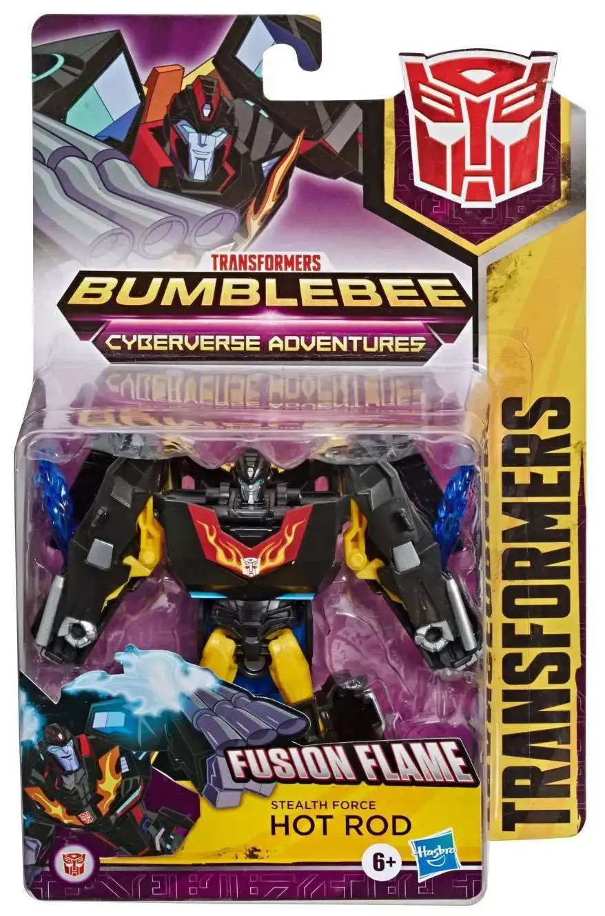 Warrior Class Hot Rod Transformers Cyberverse Action Attackers 