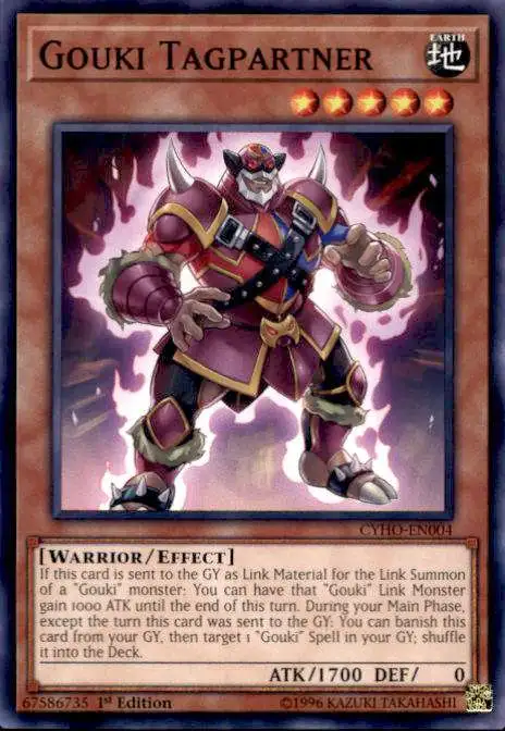 YuGiOh Cybernetic Horizon Common Gouki Tagpartner CYHO-EN004