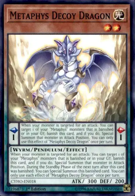 YuGiOh Cybernetic Horizon Common Metaphys Decoy Dragon CYHO-EN018