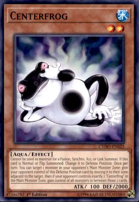 YuGiOh Cybernetic Horizon Common Centerfrog CYHO-EN025