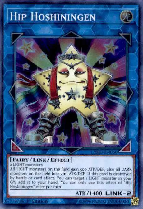 YuGiOh Cybernetic Horizon Super Rare Hip Hoshiningen CYHO-EN050