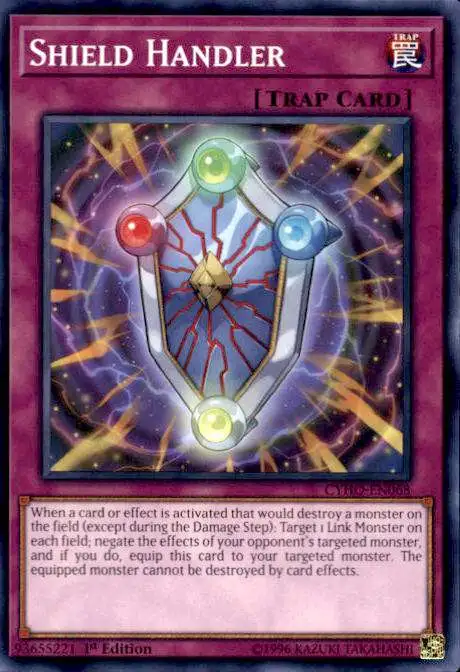 YuGiOh Cybernetic Horizon Common Shield Handler CYHO-EN068