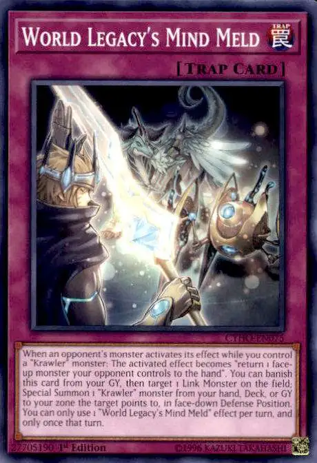 YuGiOh Cybernetic Horizon Common World Legacy's Mind Meld CYHO-EN075