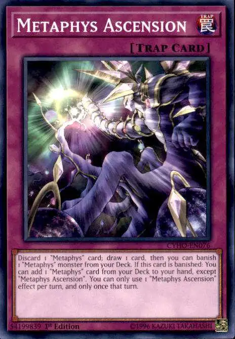 YuGiOh Cybernetic Horizon Common Metaphys Ascension CYHO-EN076