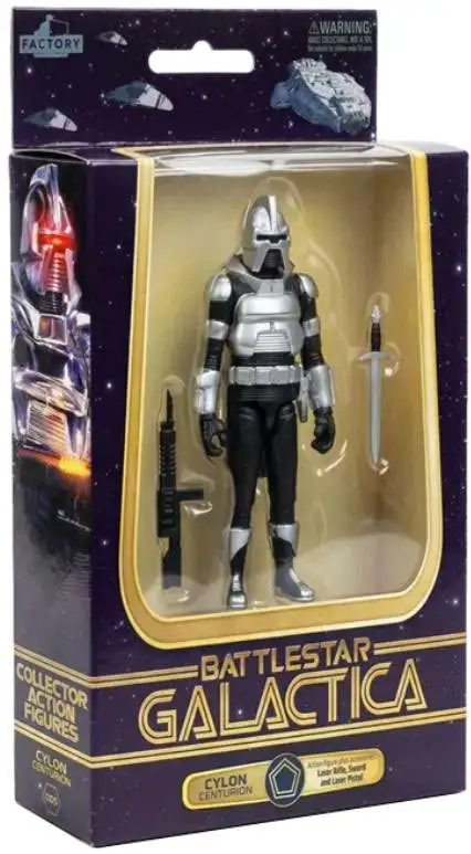 Battlestar Galactica Series 1 Cylon Centurion Action Figure [Silver] (Pre-Order ships October)