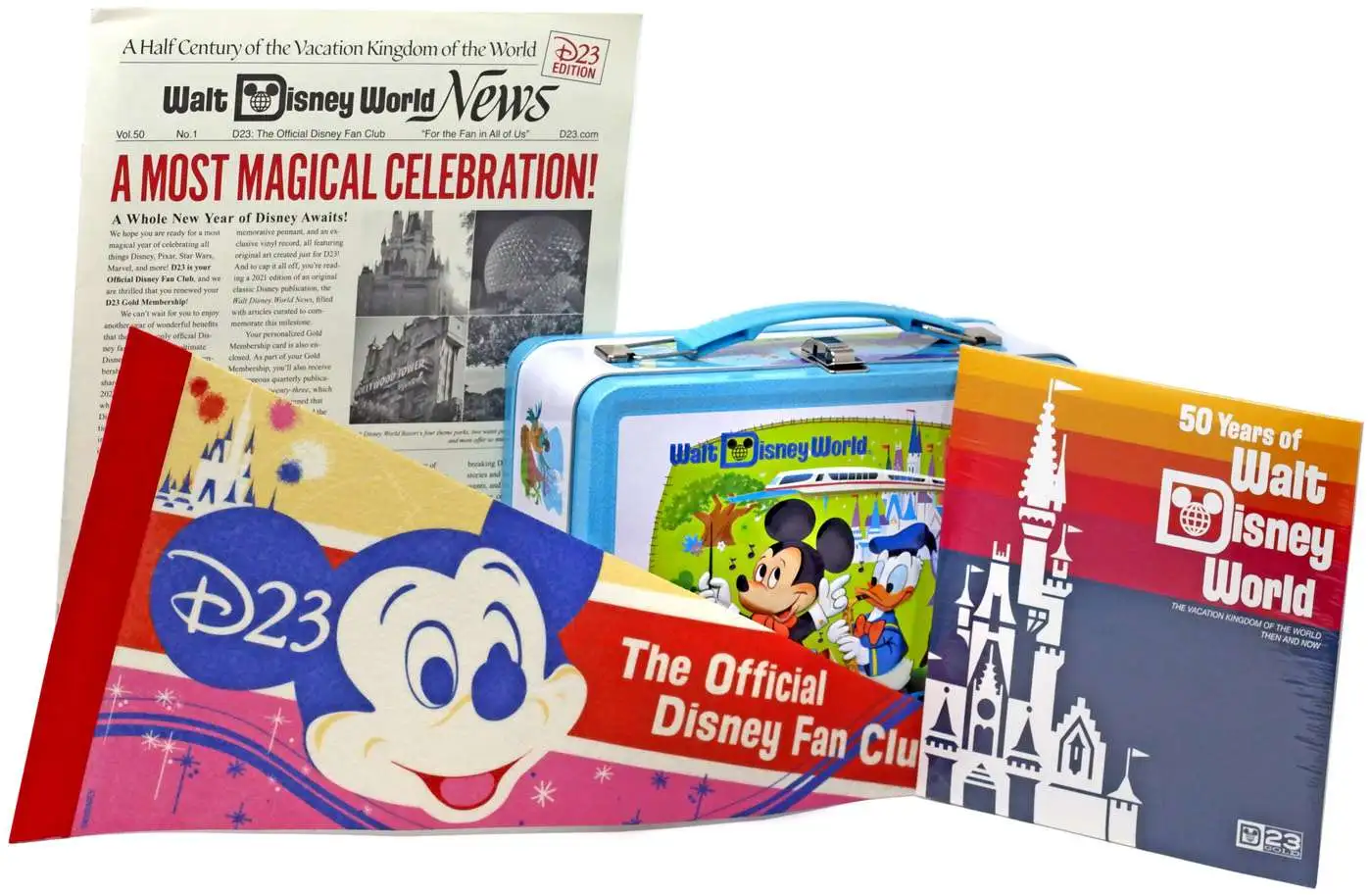 Disney Twenty Three D23 50 Most Magical Years of the Walt Disney World Resort Pin Set