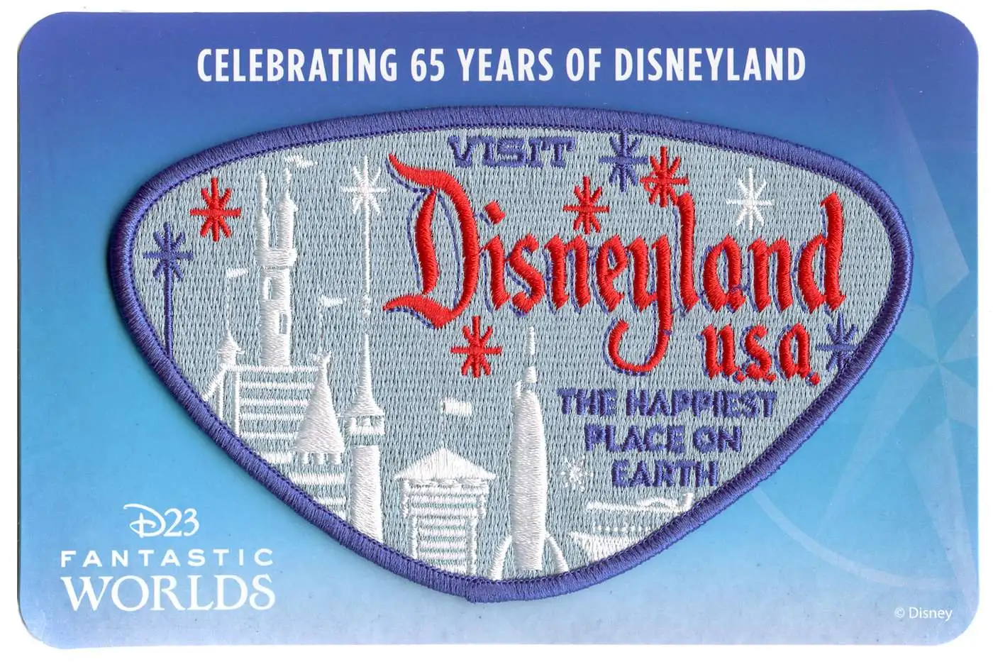 Disney Twenty Three Visit Disneyland Patch