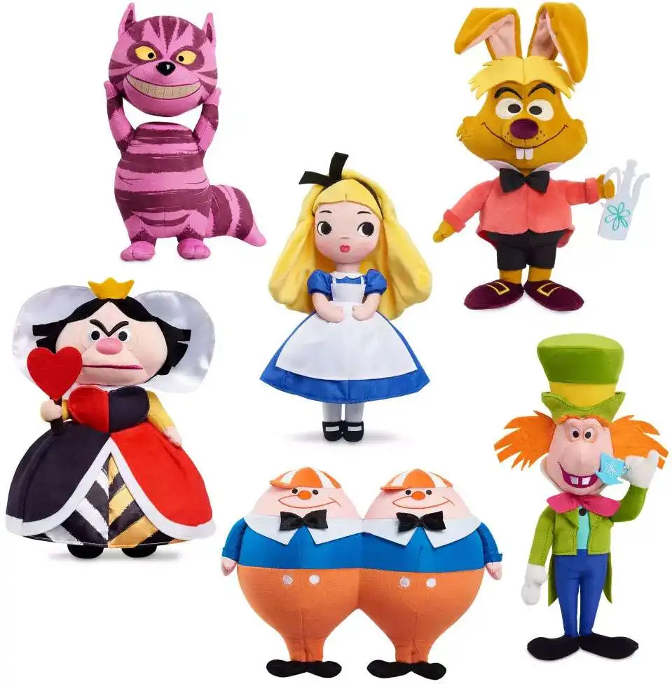 Disney Plush: Alice in Wonderland's Tweedle Dee & Tweedle Dum