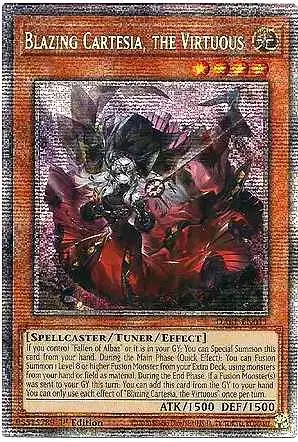 YuGiOh Darkwing Blast Starlight Rare Blazing Cartesia, the Virtuous DABL-EN011